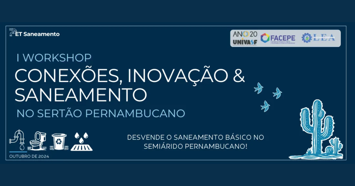 UNIVASF vai sediar I Workshop 'Conexões...